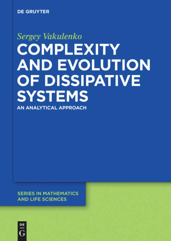 Vorderes Coverbild Complexity and Evolution of Dissipative Systems