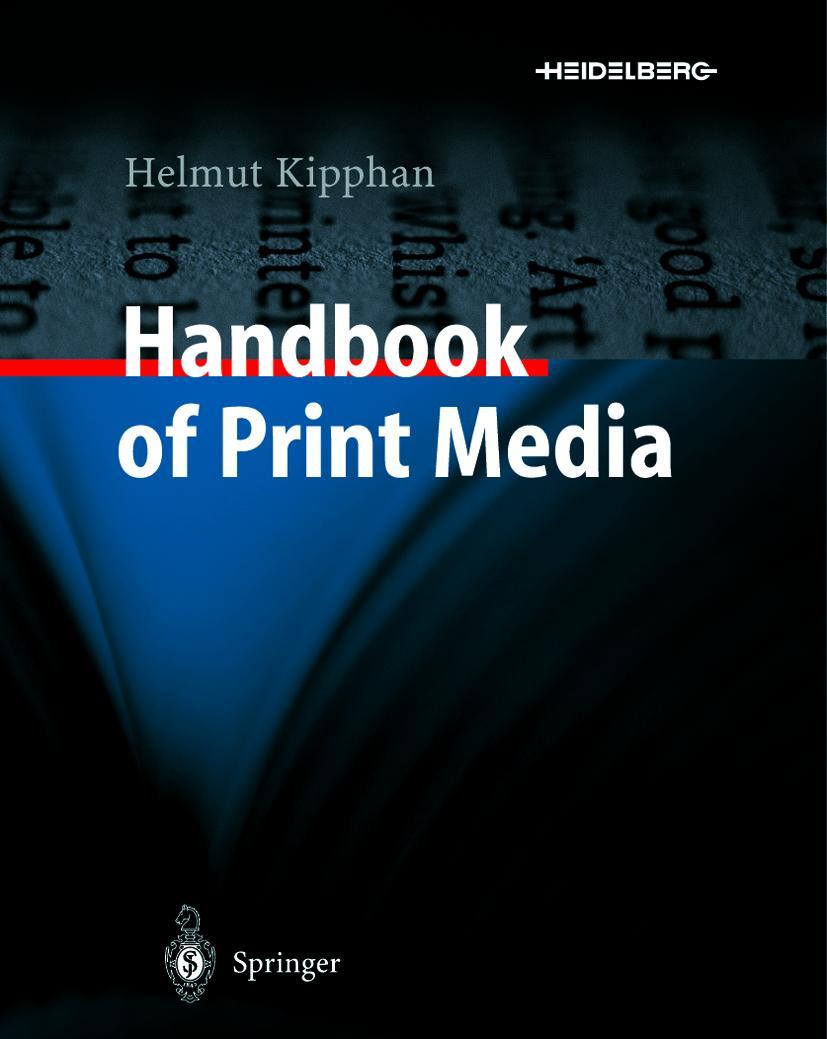 Vorderes Coverbild Handbook of Print Media