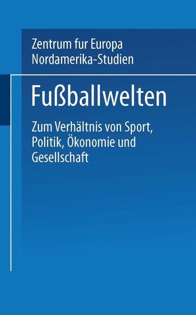 Vorderes Coverbild Fußballwelten