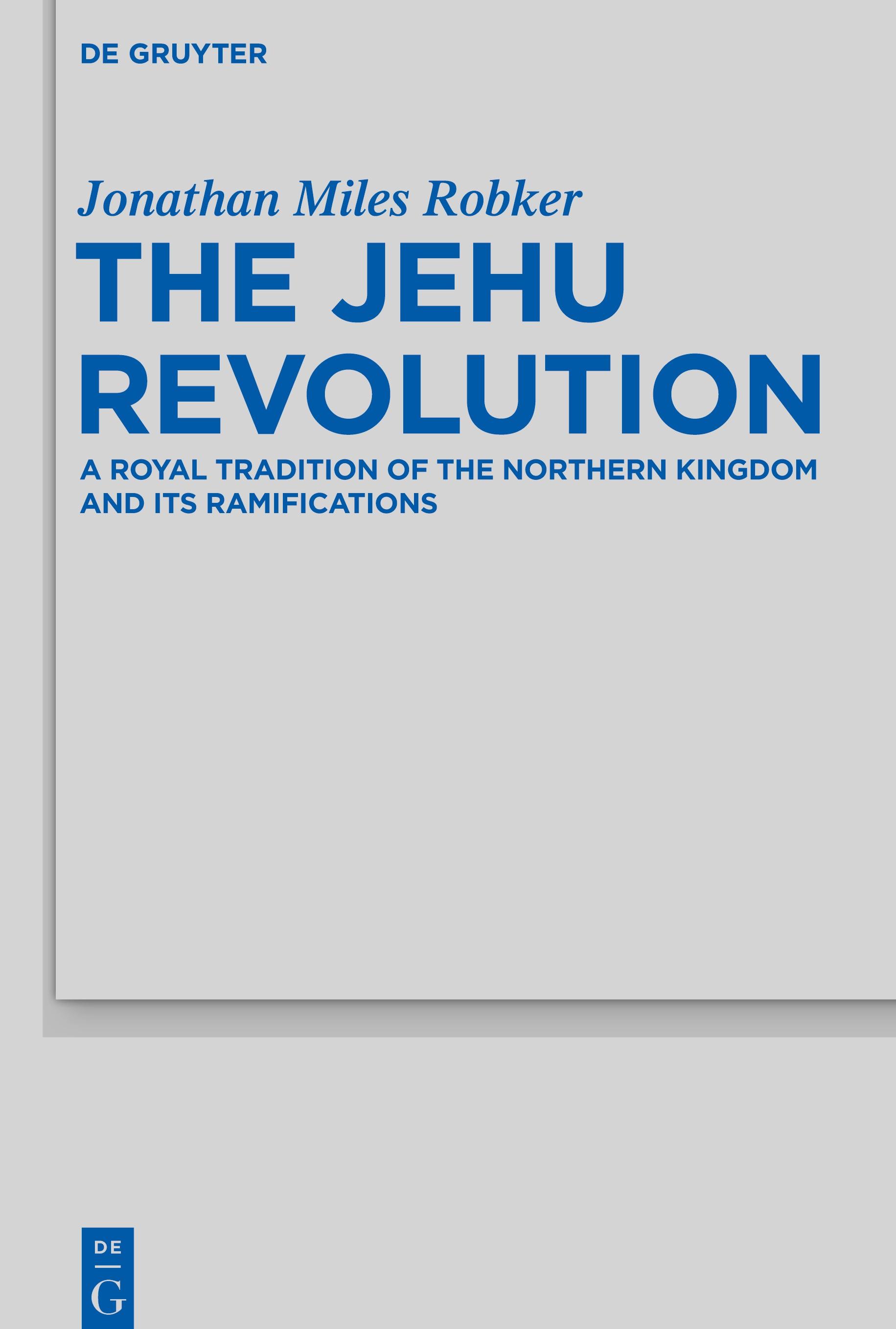 Vorderes Coverbild The Jehu Revolution