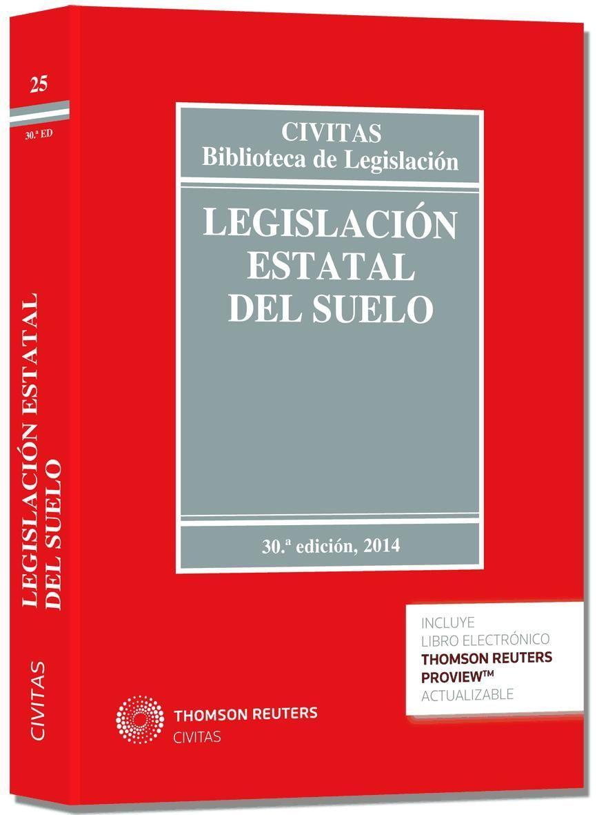 Vorderes Coverbild Legislación Estatal del Suelo