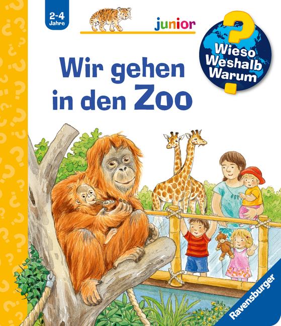 Vorderes Coverbild Wieso? Weshalb? Warum? junior, Band 30: Wir gehen in den Zoo