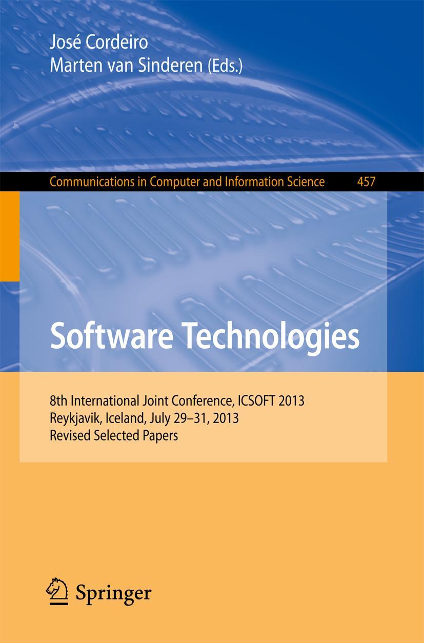 Vorderes Coverbild Software Technologies