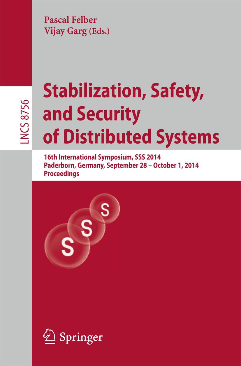 Vorderes Coverbild Stabilization, Safety, and Security of Distributed Systems