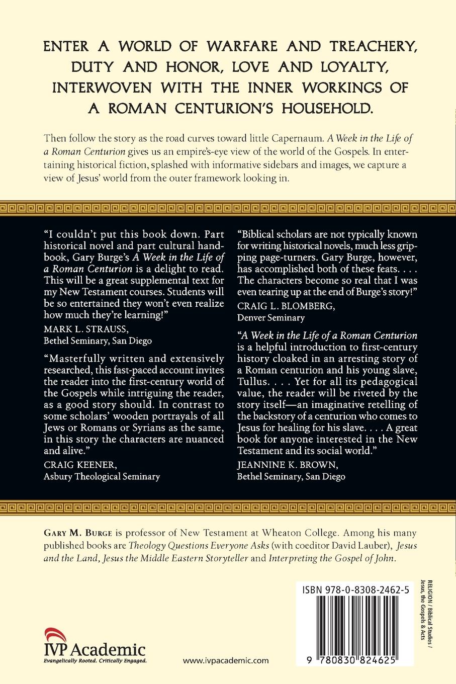 Rückseitencover A Week in the Life of a Roman Centurion