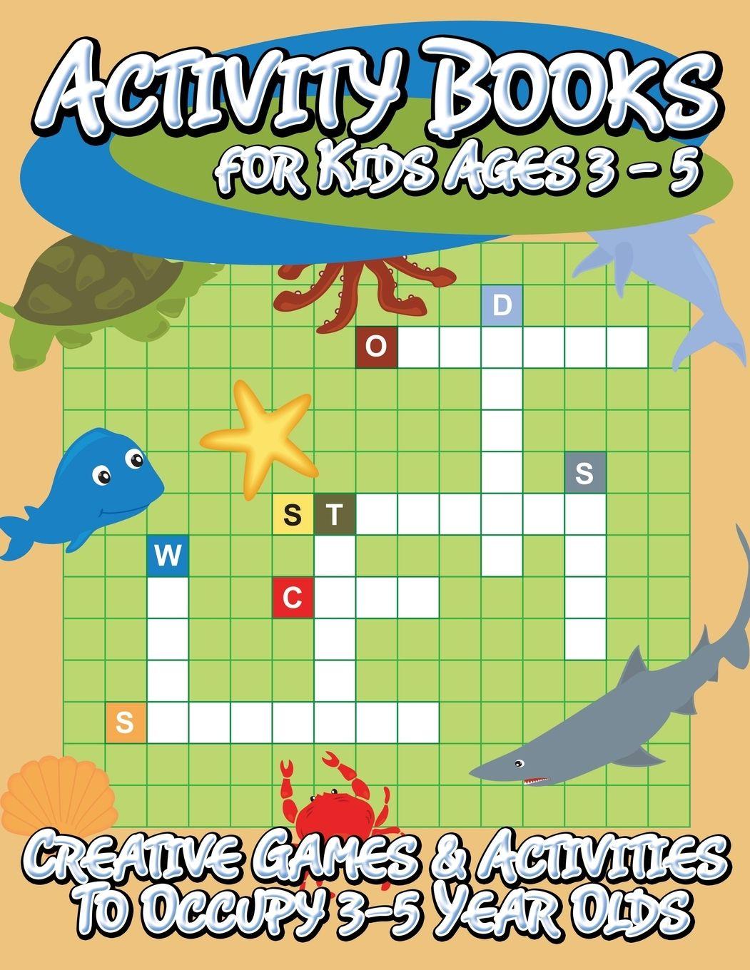 Vorderes Coverbild Activity Books for Kids Ages 3 - 5 (Creative Games & Activities to Occupy 3-5 Year Olds)