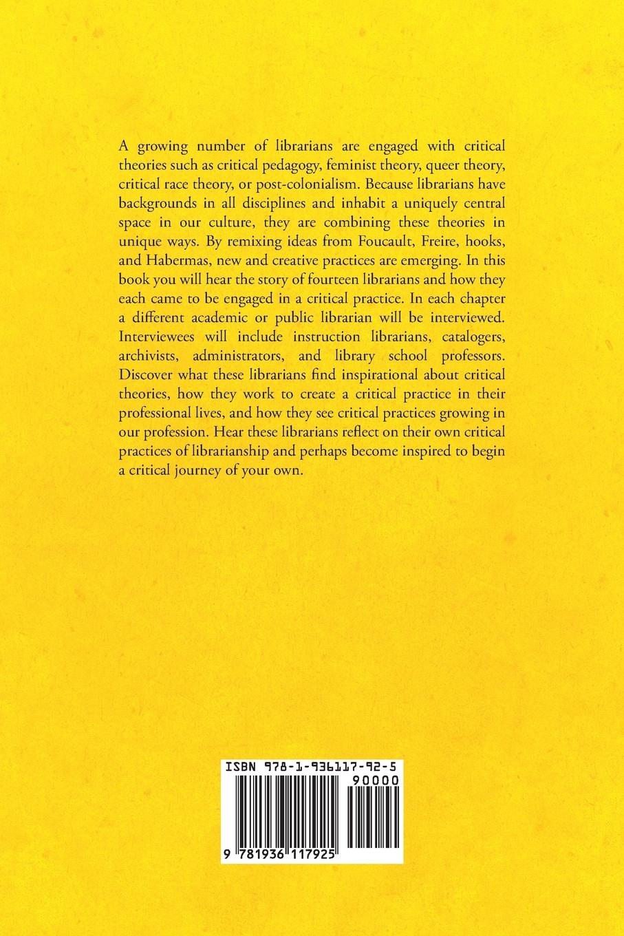 Rückseitencover Critical Journeys