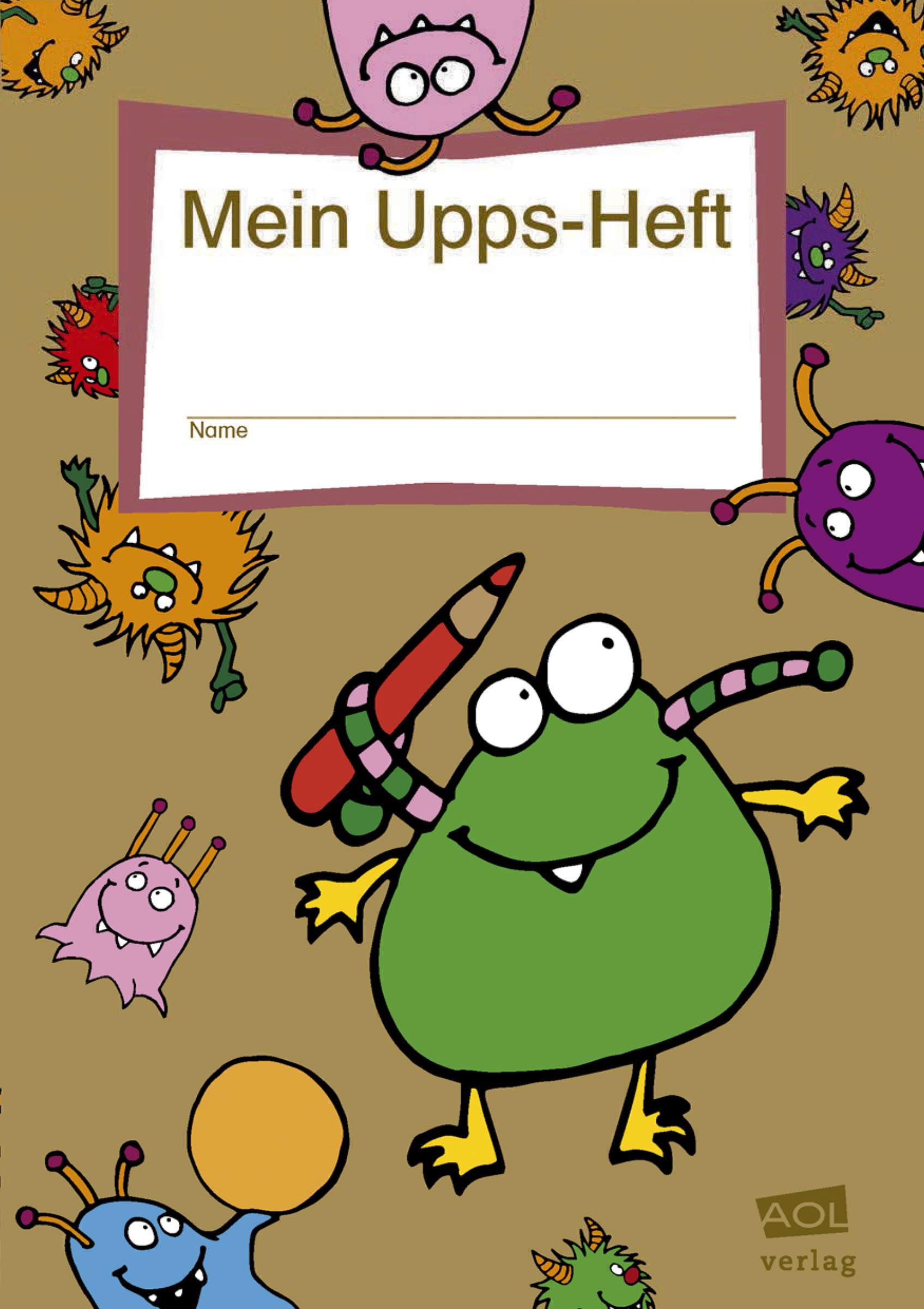 Vorderes Coverbild Mein Upps-Heft