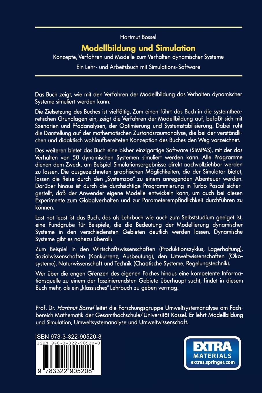 Rückseitencover Modellbildung und Simulation