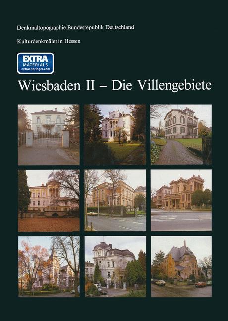 Vorderes Coverbild Kulturdenkmäler in Hessen Wiesbaden II - Die Villengebiete