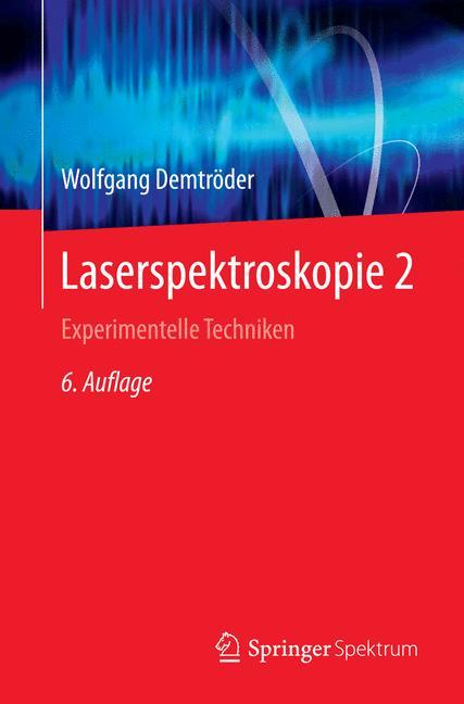 Vorderes Coverbild Laserspektroskopie 2
