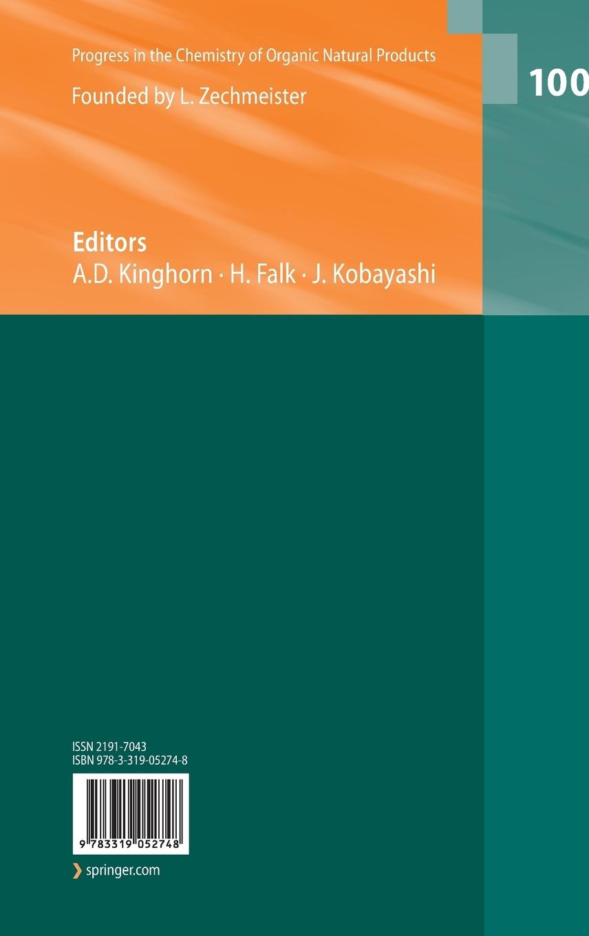 Rückseitencover Progress in the Chemistry of Organic Natural Products 100