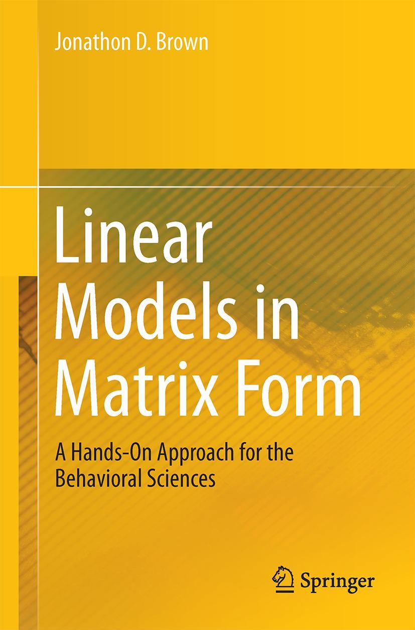 Vorderes Coverbild Linear Models in Matrix Form