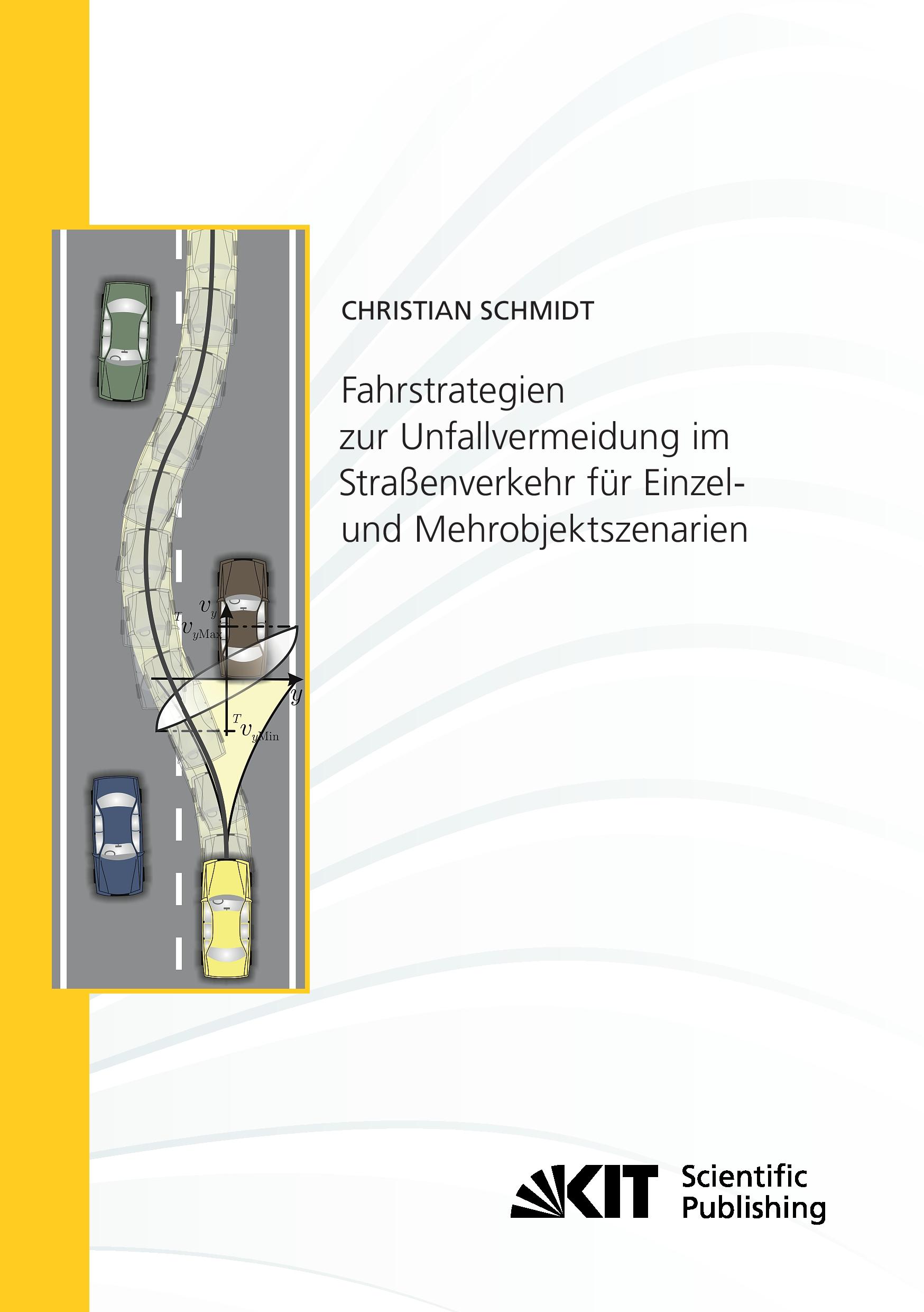 Vorderes Coverbild Fahrstrategien zur Unfallvermeidung im Straßenverkehr für Einzel- und Mehrobjektszenarien