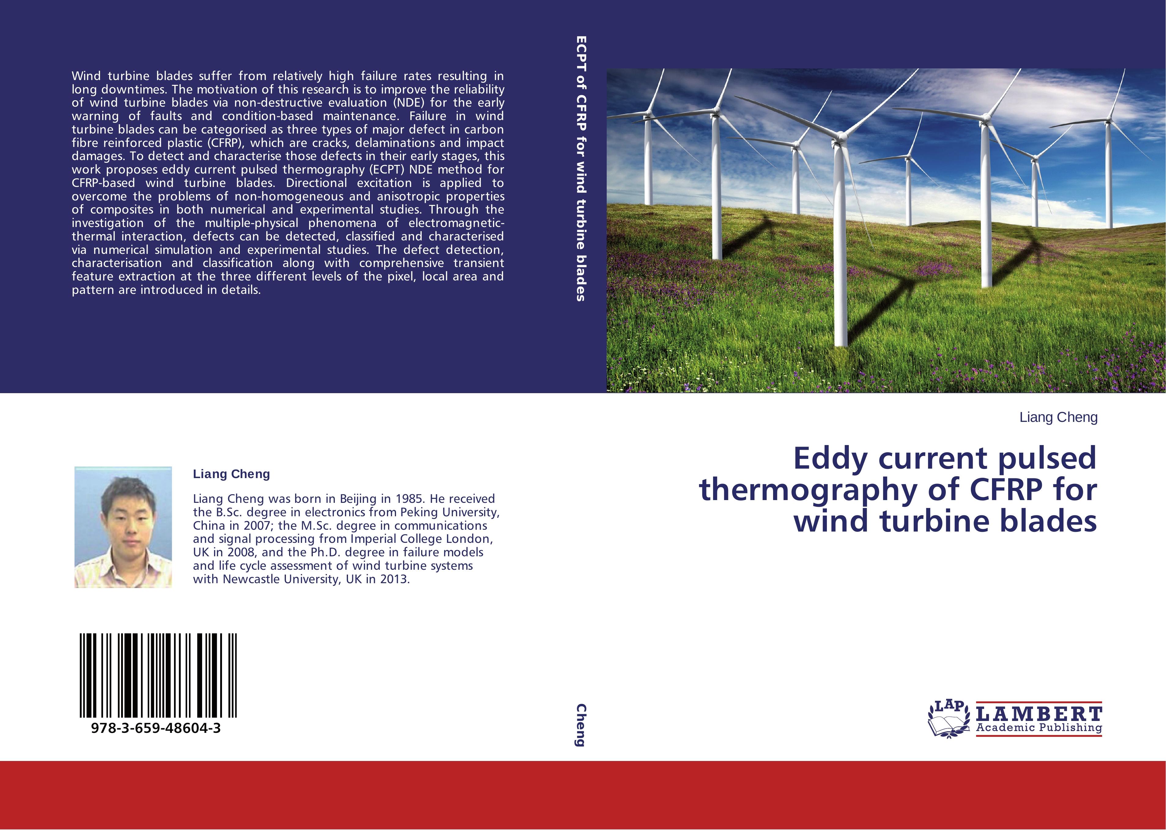 Vorderes Coverbild Eddy current pulsed thermography of CFRP for wind turbine blades