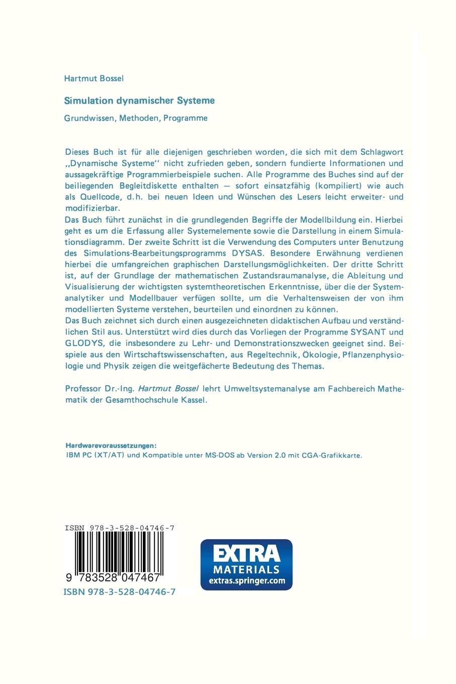 Rückseitencover Simulation dynamischer Systeme