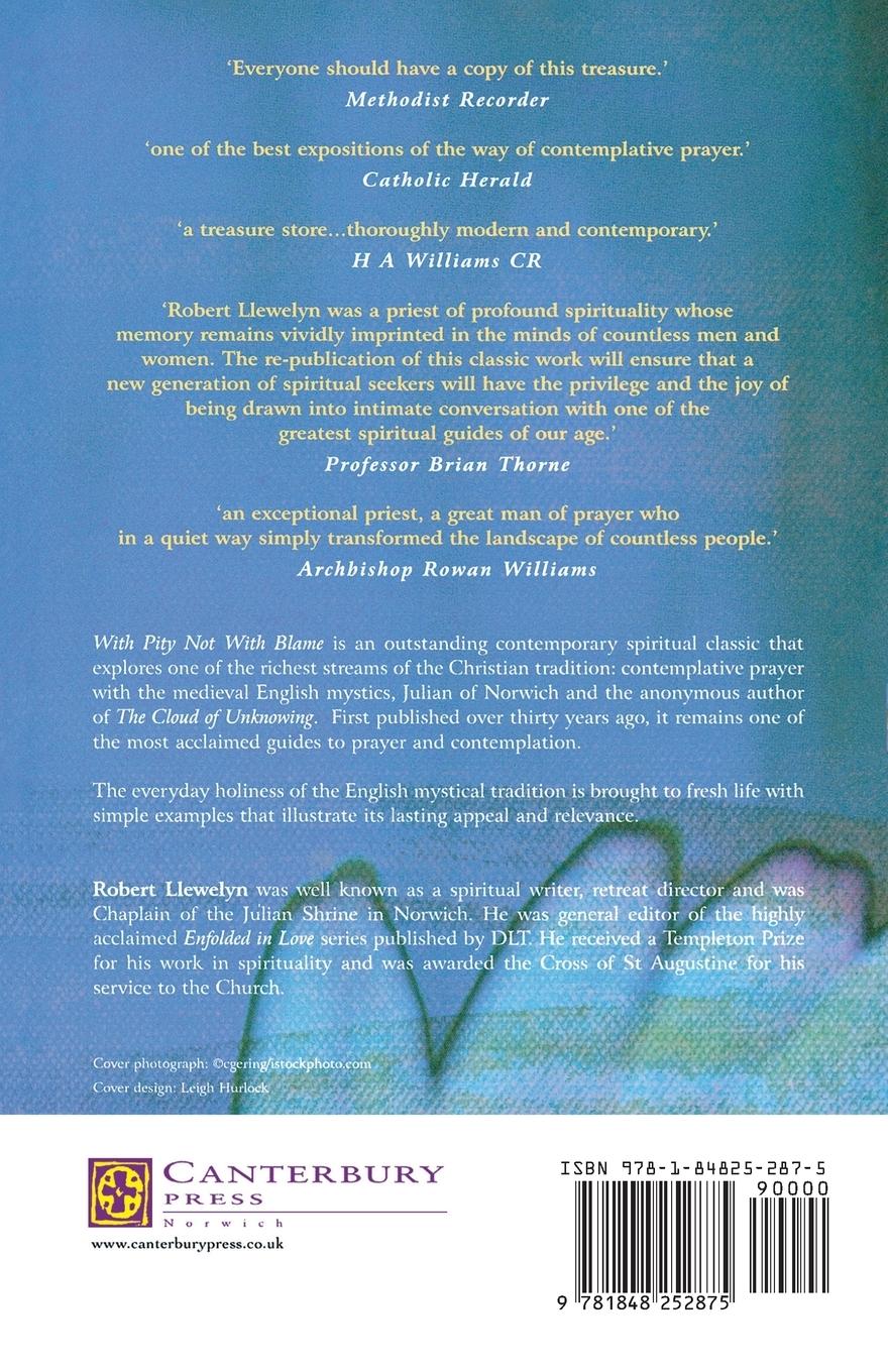 Rückseitencover With Pity Not with Blame