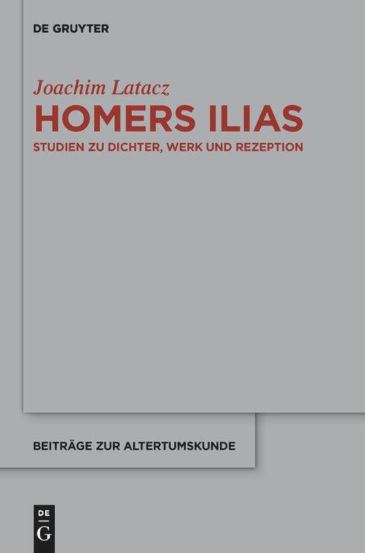 Vorderes Coverbild Homers Ilias