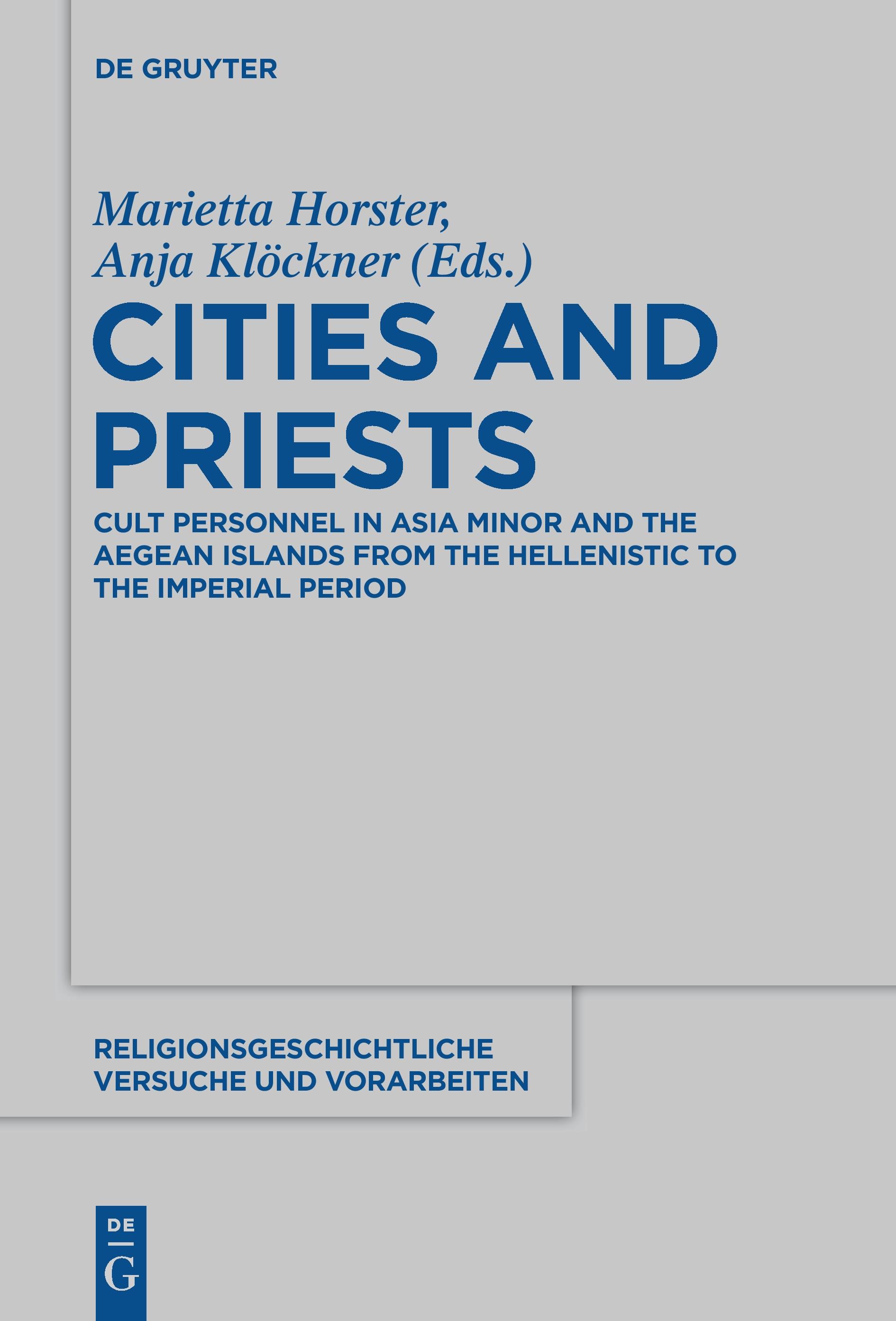 Vorderes Coverbild Cities and Priests
