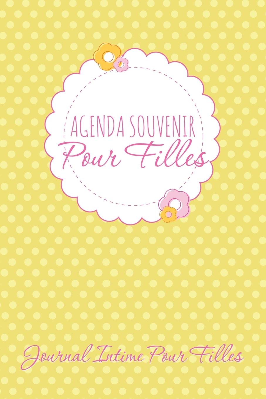 Vorderes Coverbild Agenda Souvenir Pour Filles Journal Intime Pour Filles