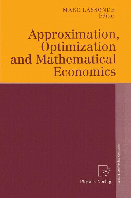 Vorderes Coverbild Approximation, Optimization and Mathematical Economics