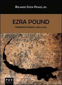 Vorderes Coverbild Ezra Pound : primeros poemas (1908-1920)