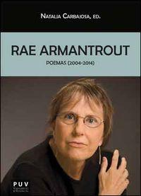 Vorderes Coverbild Rae Armantrout : poemas (2004-2014)