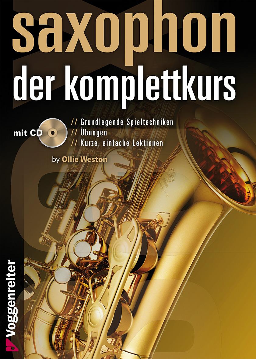 Vorderes Coverbild Saxophon - Der Komplettkurs