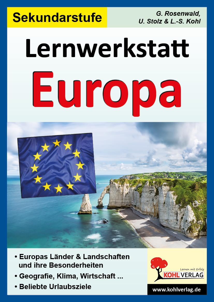 Vorderes Coverbild Lernwerkstatt Europa, Sekundarstufe