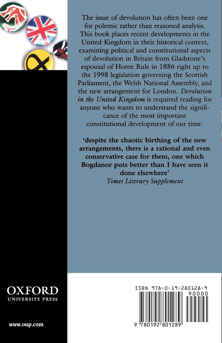 Rückseitencover Devolution in the United Kingdom