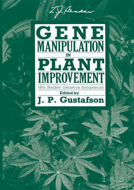 Vorderes Coverbild Gene Manipulation in Plant Improvement