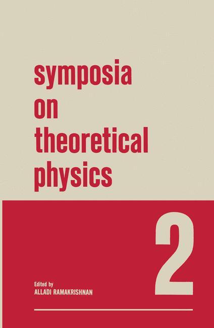 Vorderes Coverbild Symposia on Theoretical Physics