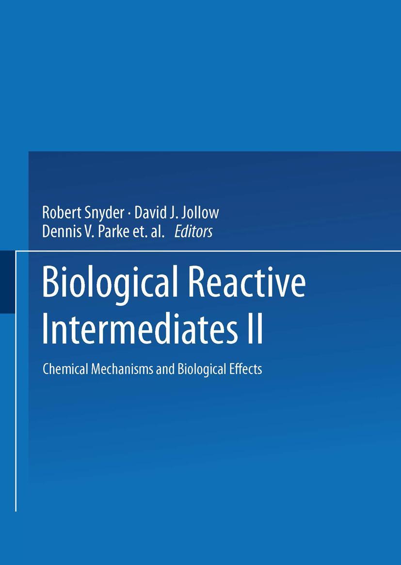 Vorderes Coverbild Biological Reactive Intermediates-II