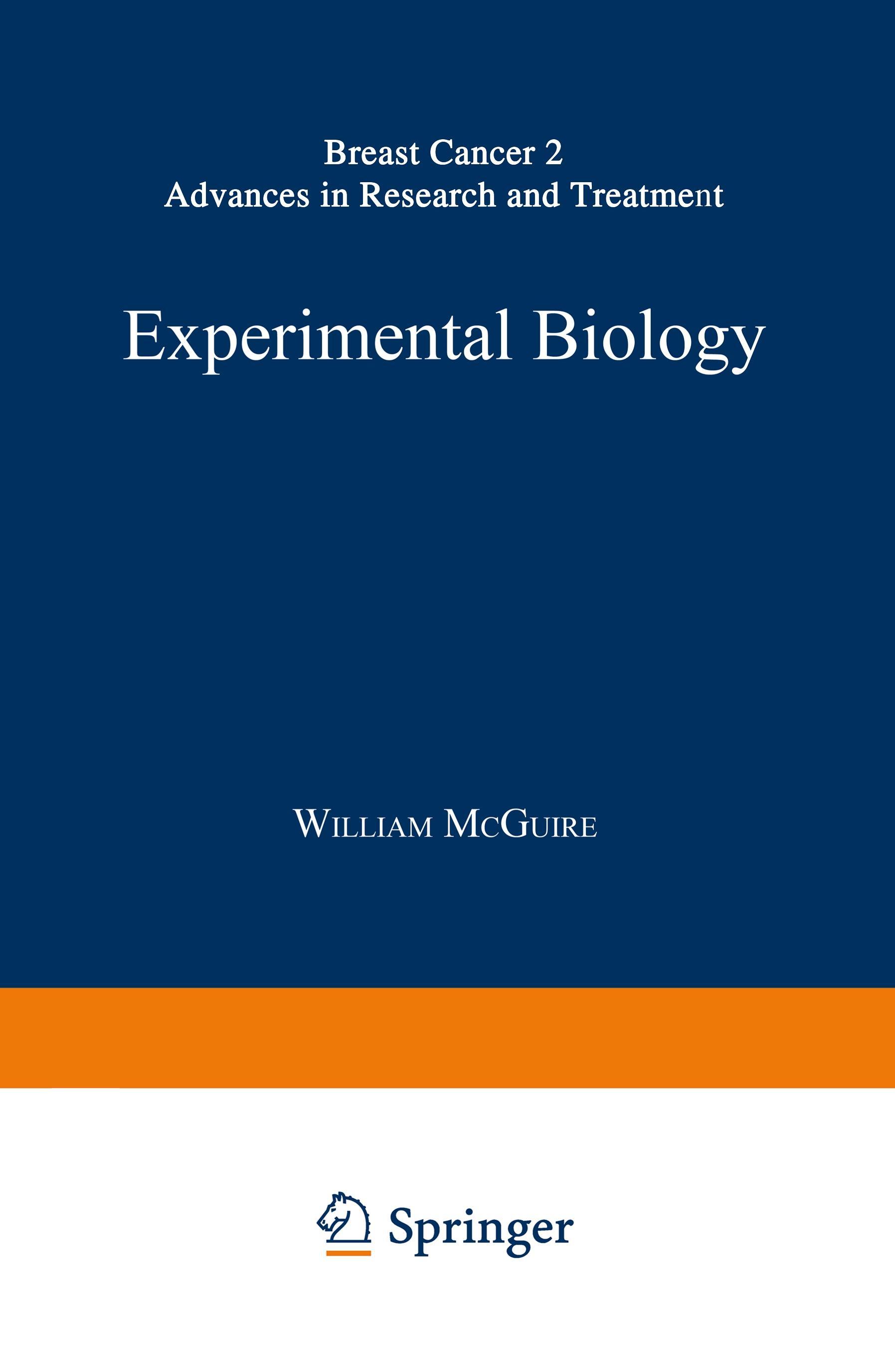 Vorderes Coverbild Experimental Biology