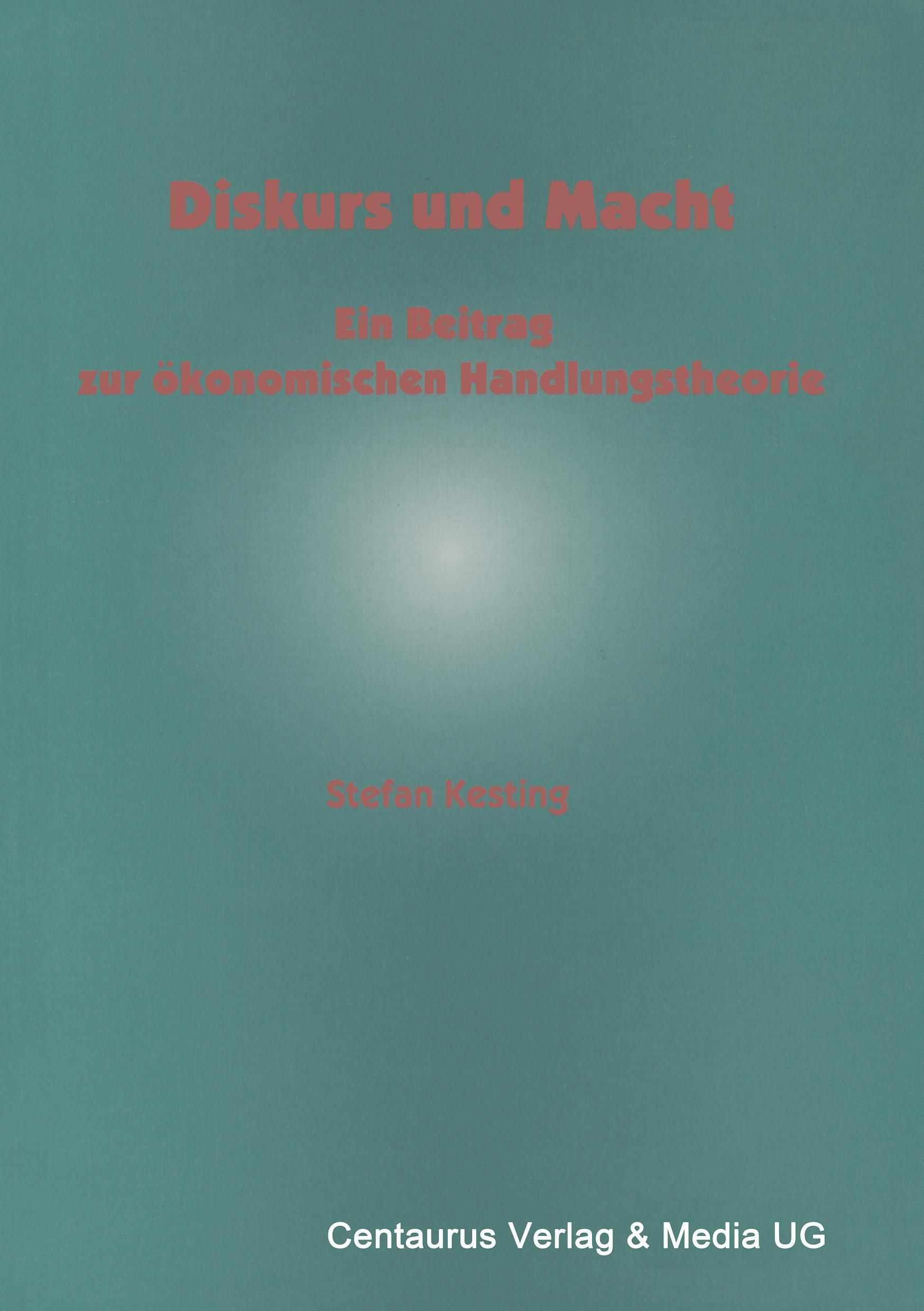 Vorderes Coverbild Diskurs und Macht