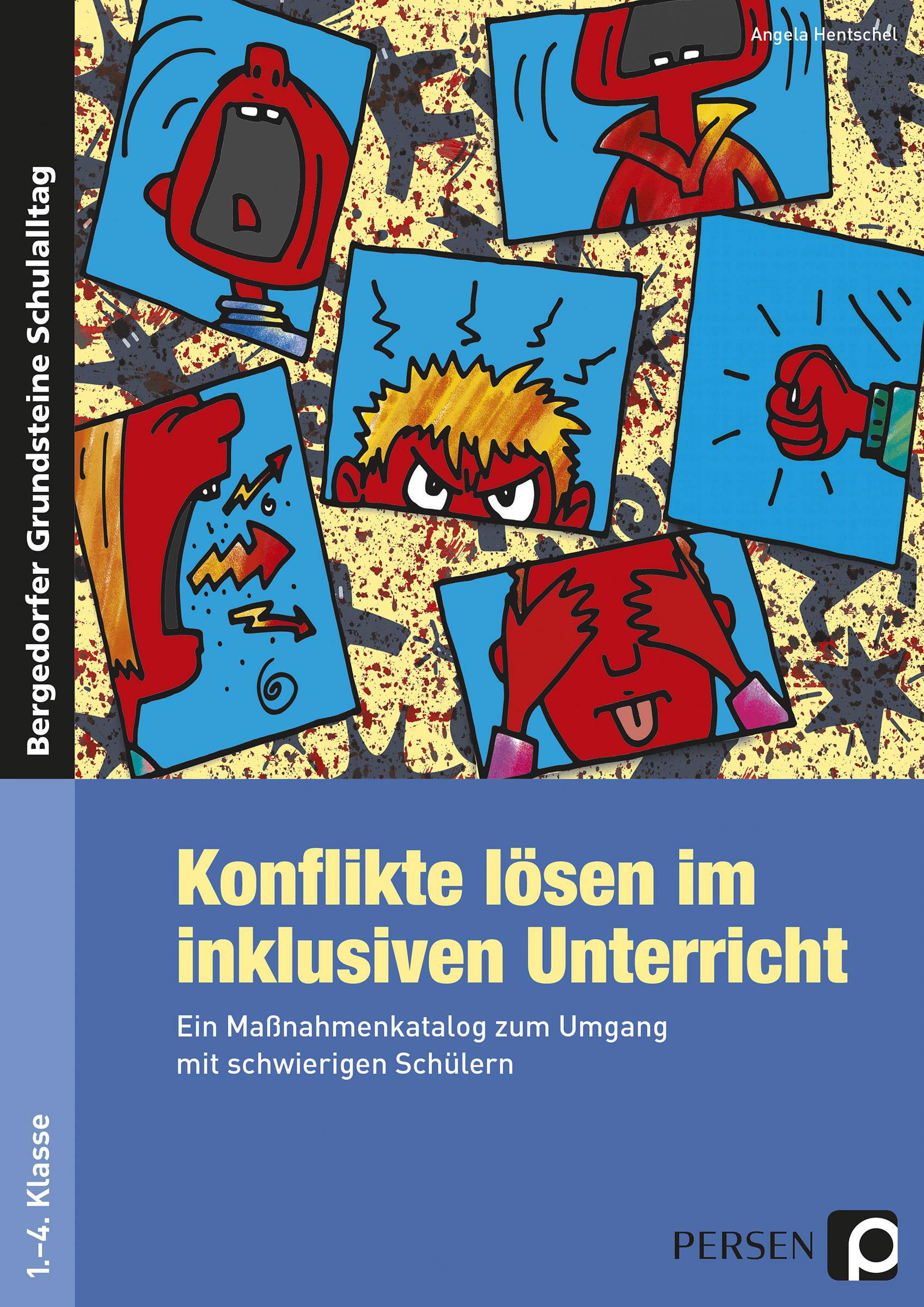 Vorderes Coverbild Konflikte lösen im inklusiven Unterricht