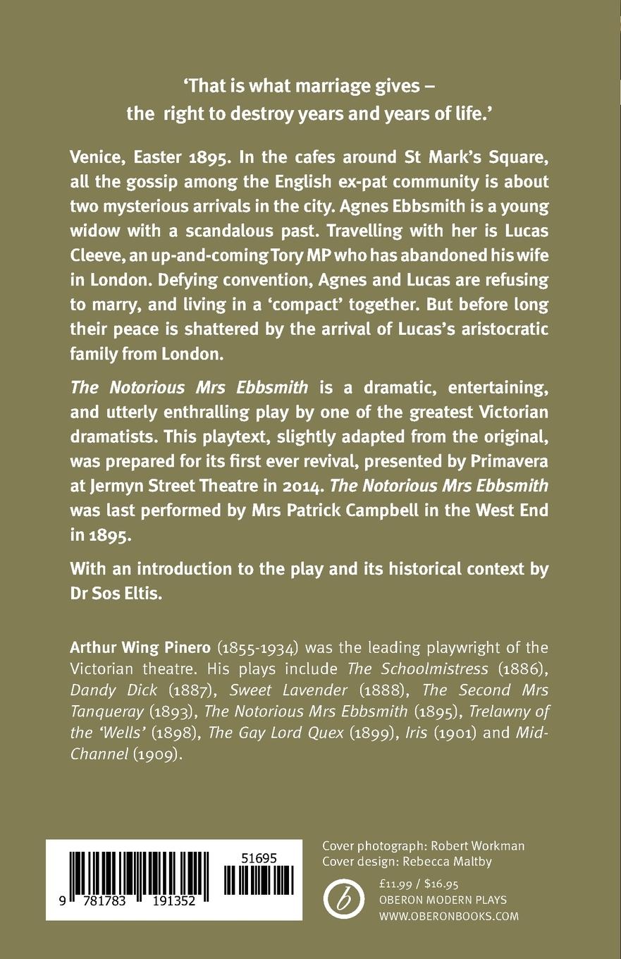 Rückseitencover Notorious Mrs Ebbsmith (Revised)