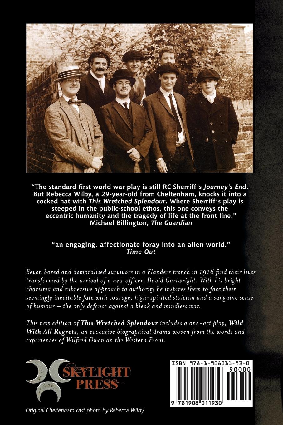 Rückseitencover This Wretched Splendour/Wild with All Regrets