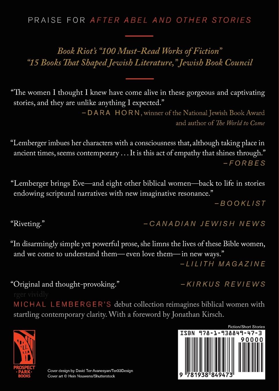 Rückseitencover After Abel and Other Stories