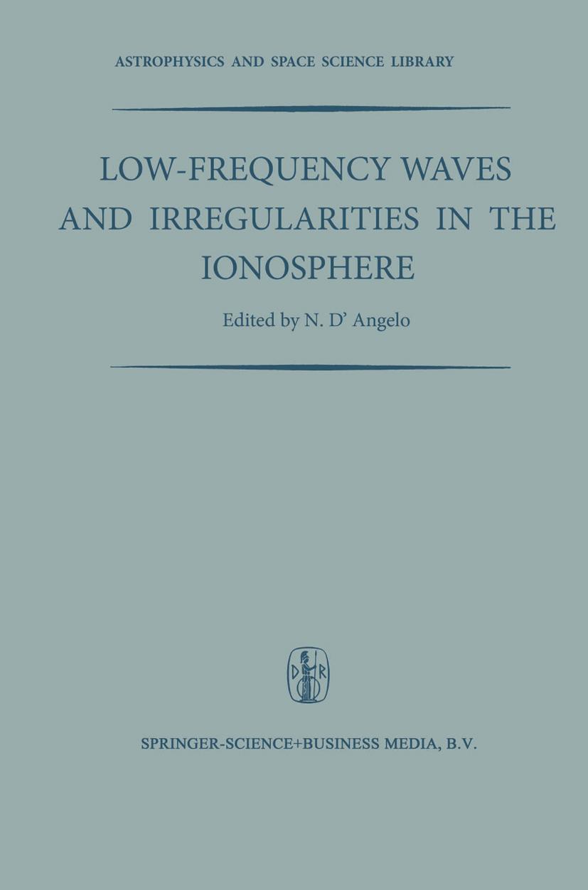 Vorderes Coverbild Low-Frequency Waves and Irregularities in the Ionosphere