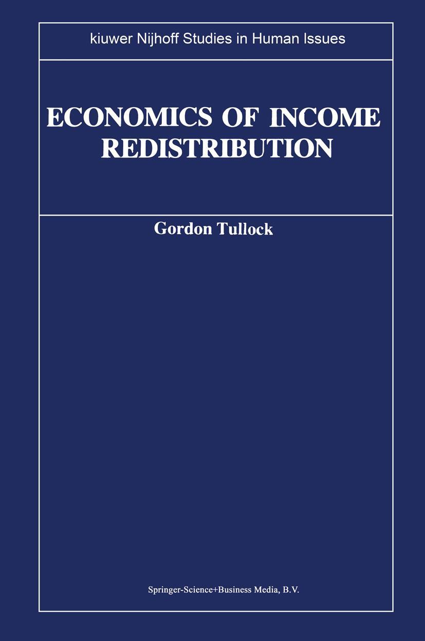 Vorderes Coverbild Economics of Income Redistribution
