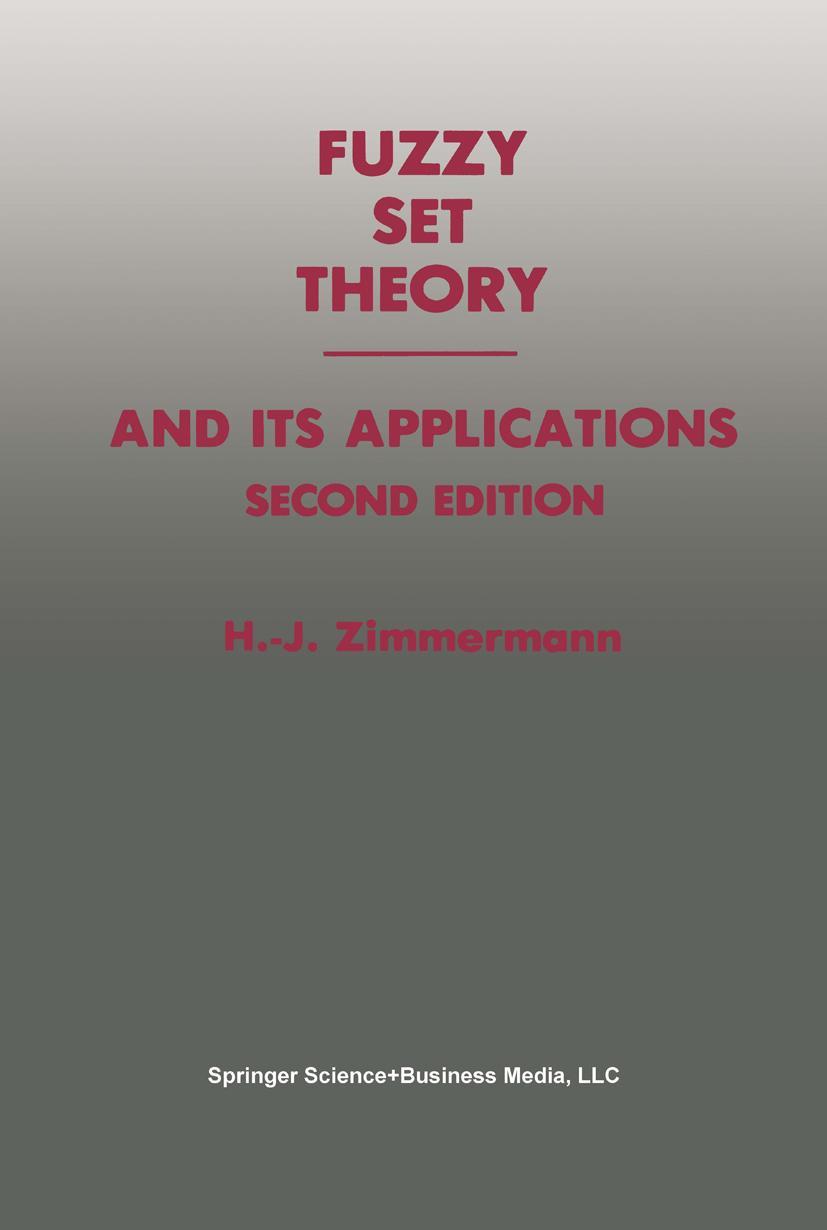 Vorderes Coverbild Fuzzy Set Theory - and Its Applications