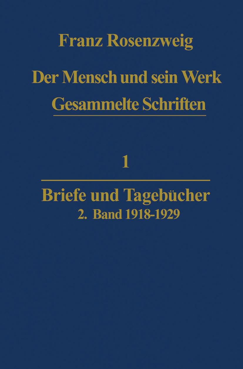 Vorderes Coverbild Der Mensch und Sein Werk