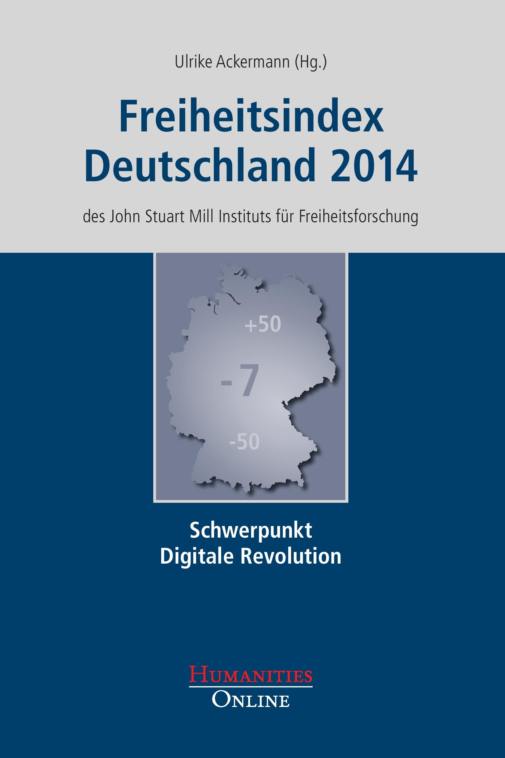Vorderes Coverbild Freiheitsindex Deutschland 2014