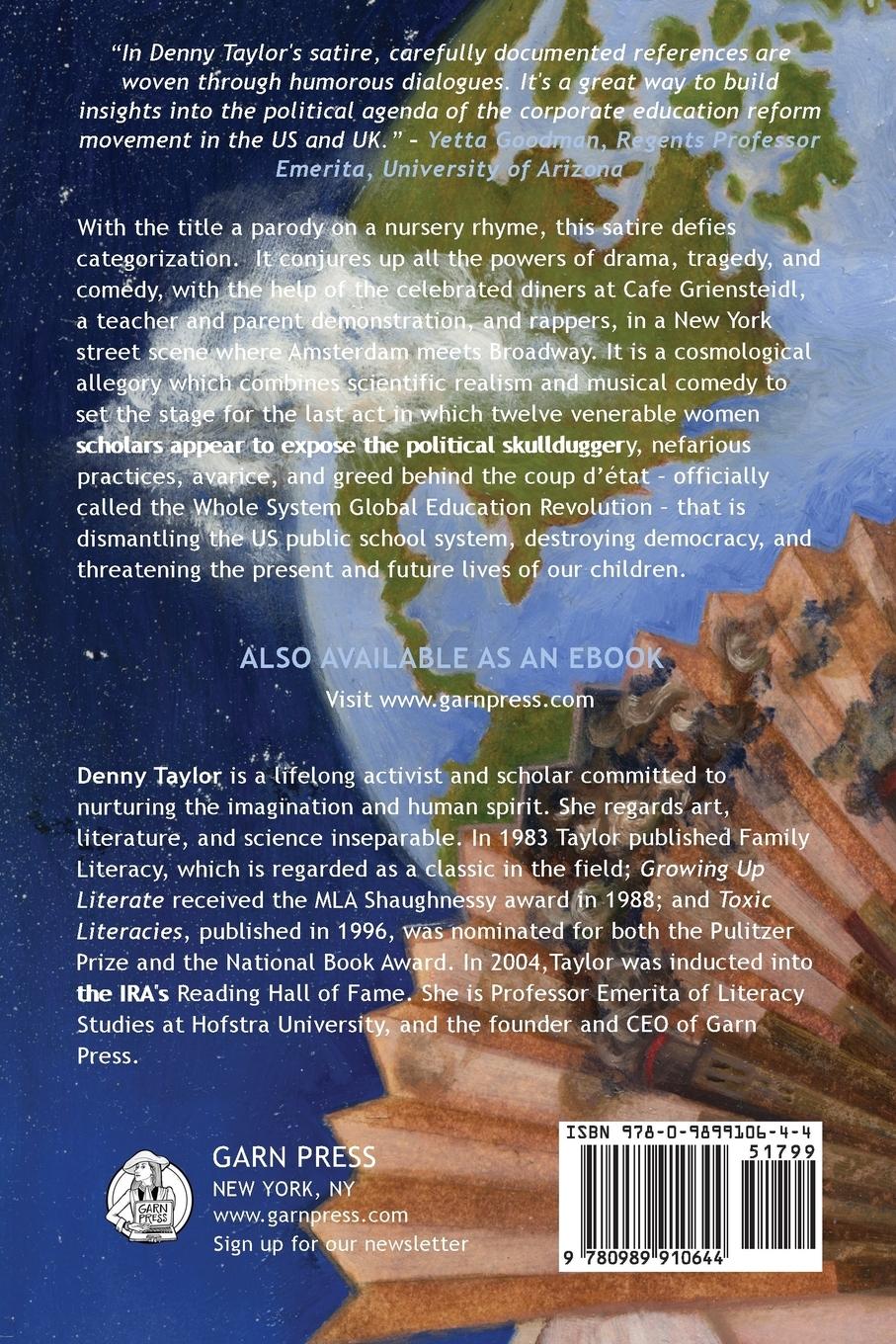 Rückseitencover Save Our Children, Save Our School, Pearson Broke the Golden Rule