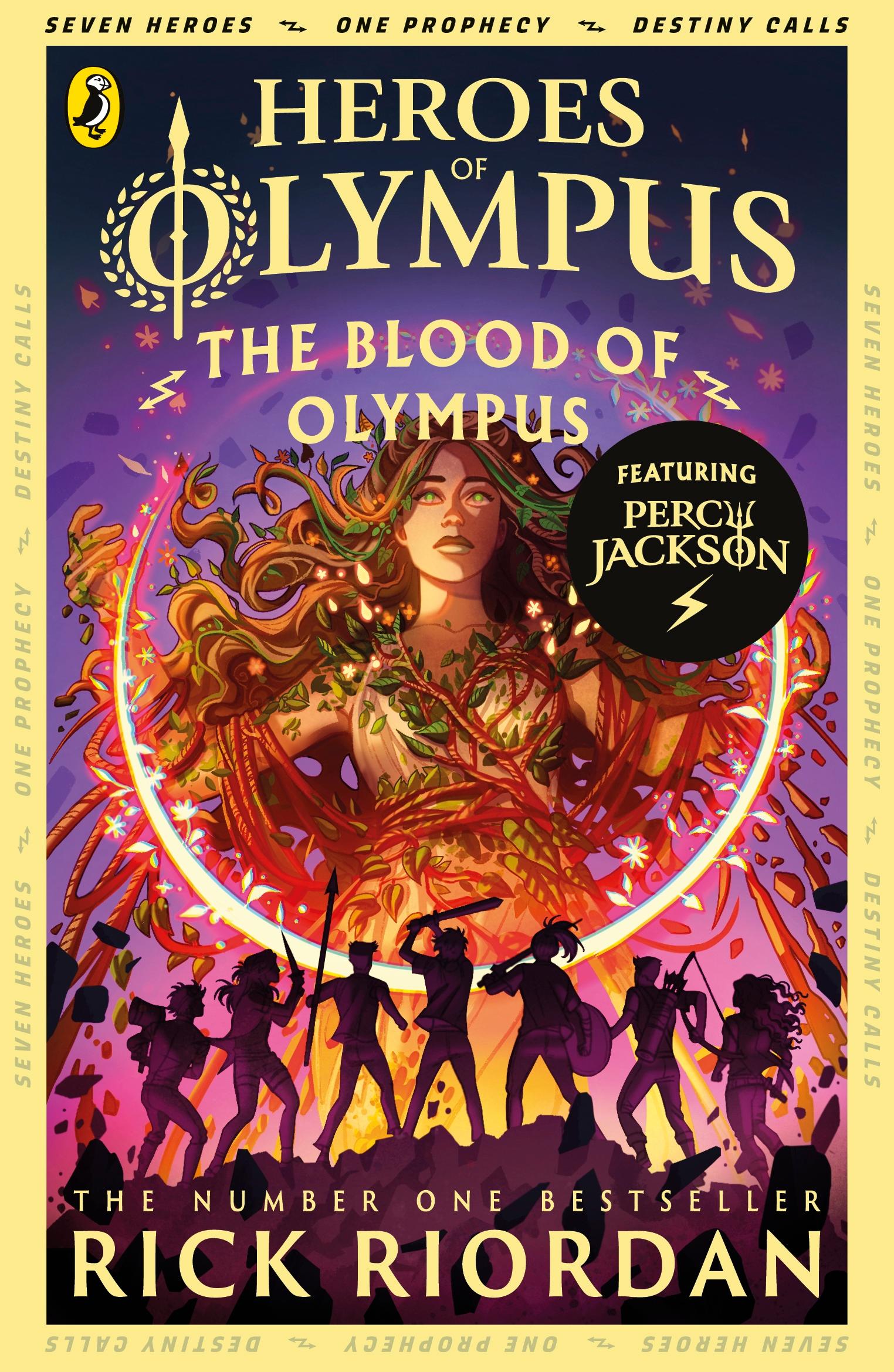 Vorderes Coverbild Heroes of Olympus 05. The Blood of Olympus