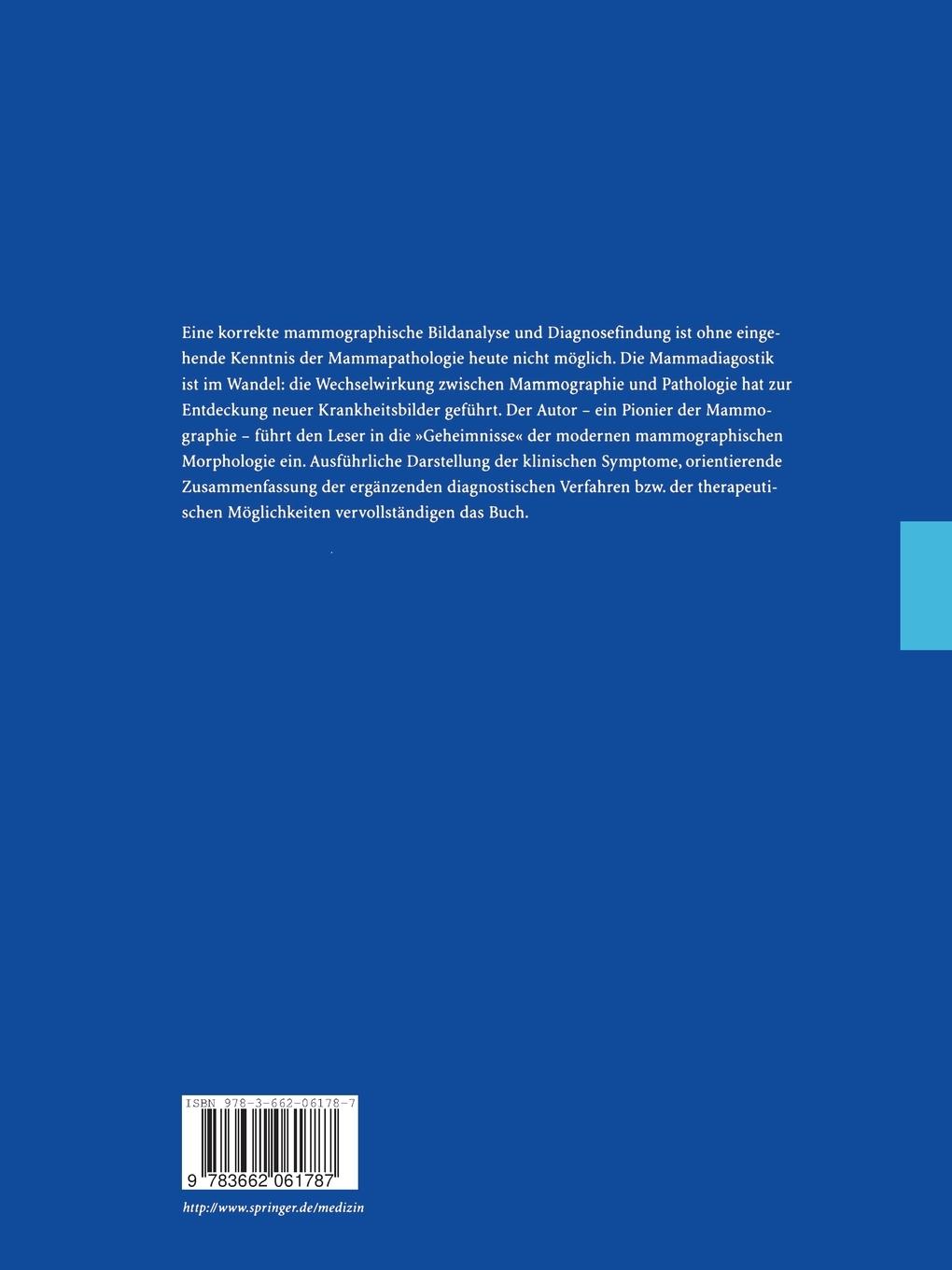 Rückseitencover Brustkrankheiten im Mammogramm