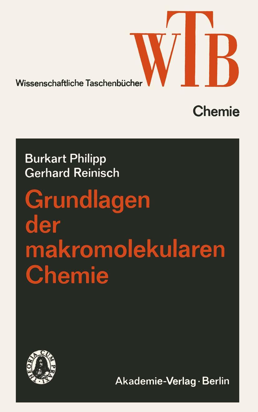 Vorderes Coverbild Grundlagen der makromolekularen Chemie
