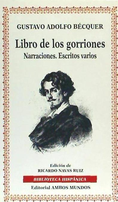 Vorderes Coverbild Libro de los gorriones : narraciones : escritos varios