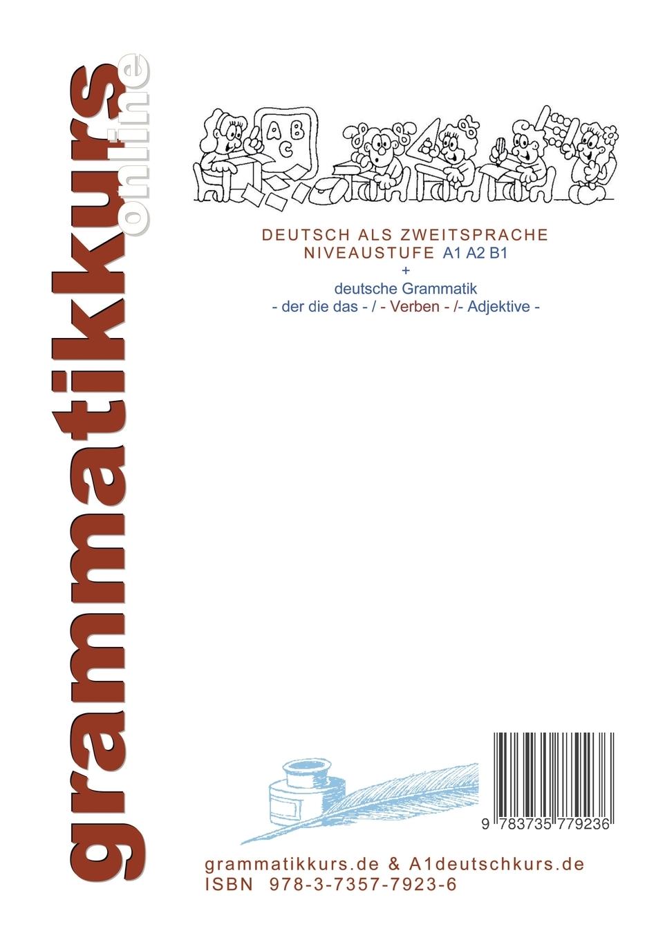 Rückseitencover Lernwortschatz deutsch A1 A2 B1